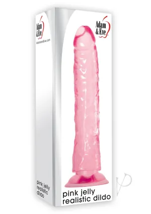 Aande Pink Jelly Realistic Dildo
