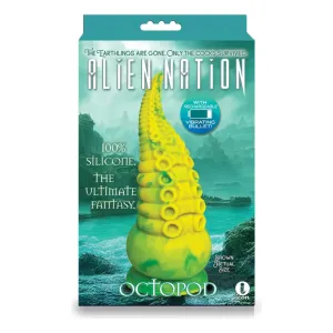 Alien Nation Octopod Silicone Fantasy Vibrating Dildo 9 by Icon