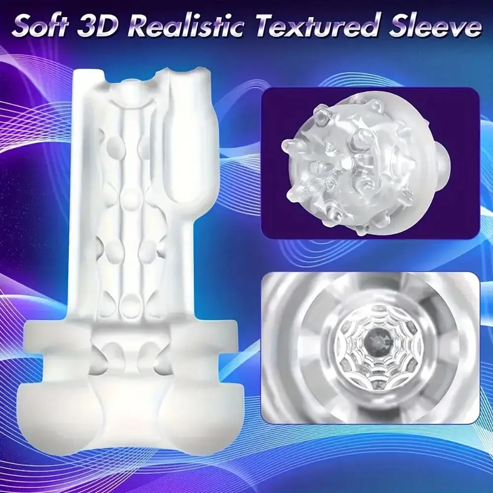 Automatic Sucking Vibrating 7 Modes Exhaust Male Masturbator