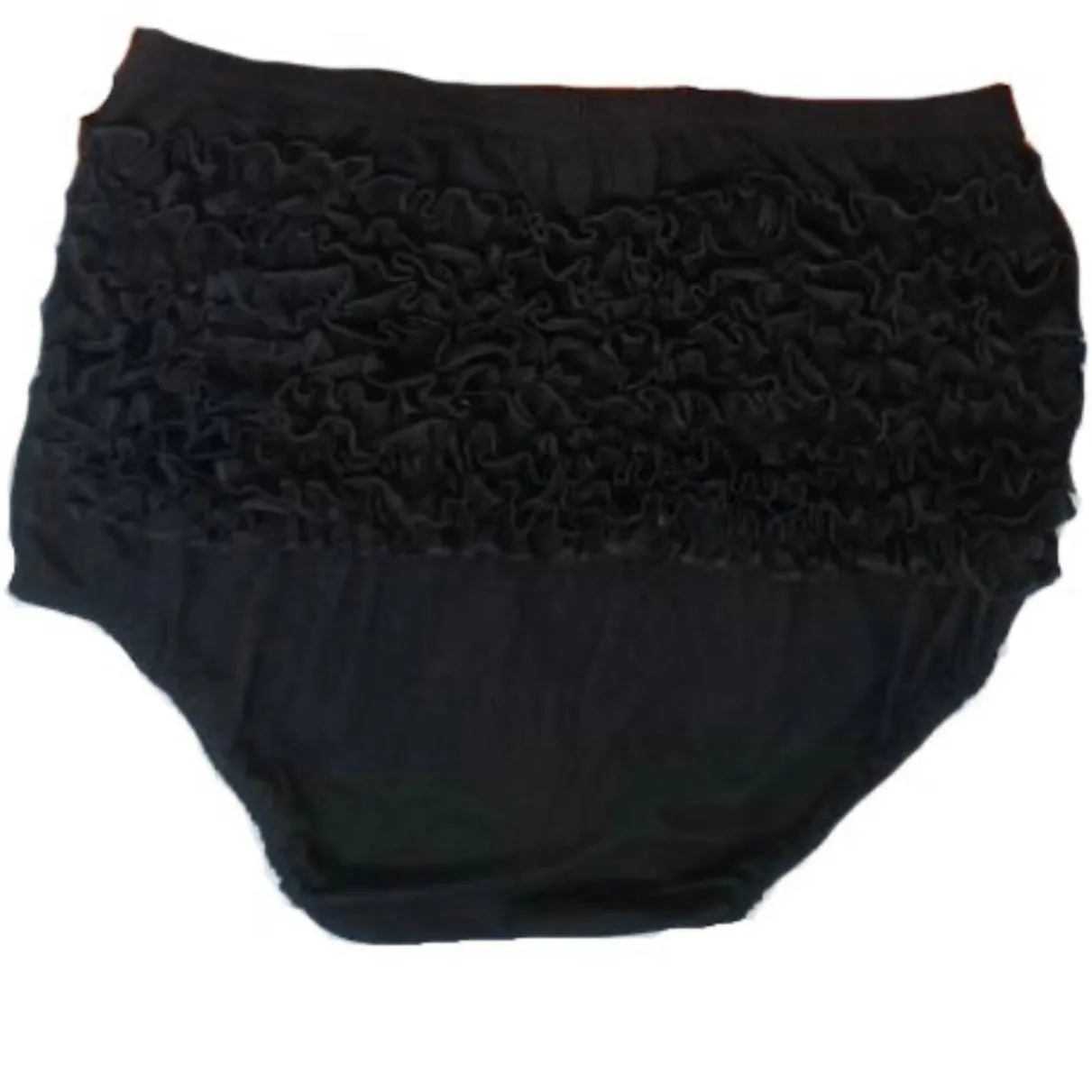 Black Ruffles Bloomer Shorts