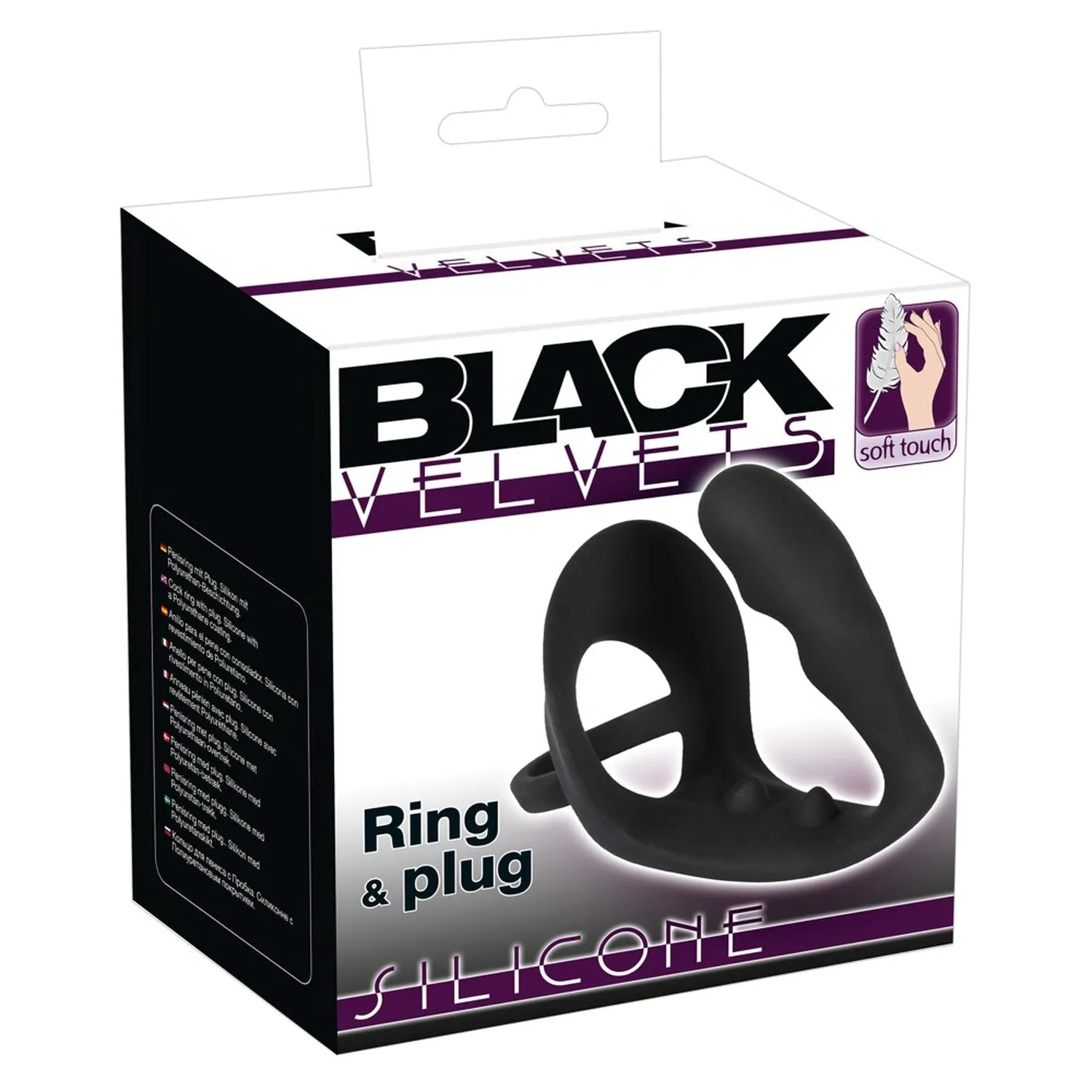 Black Velvet Ring and Plug