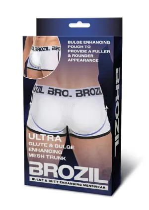 Brozil Mesh Boxer S/m Wht