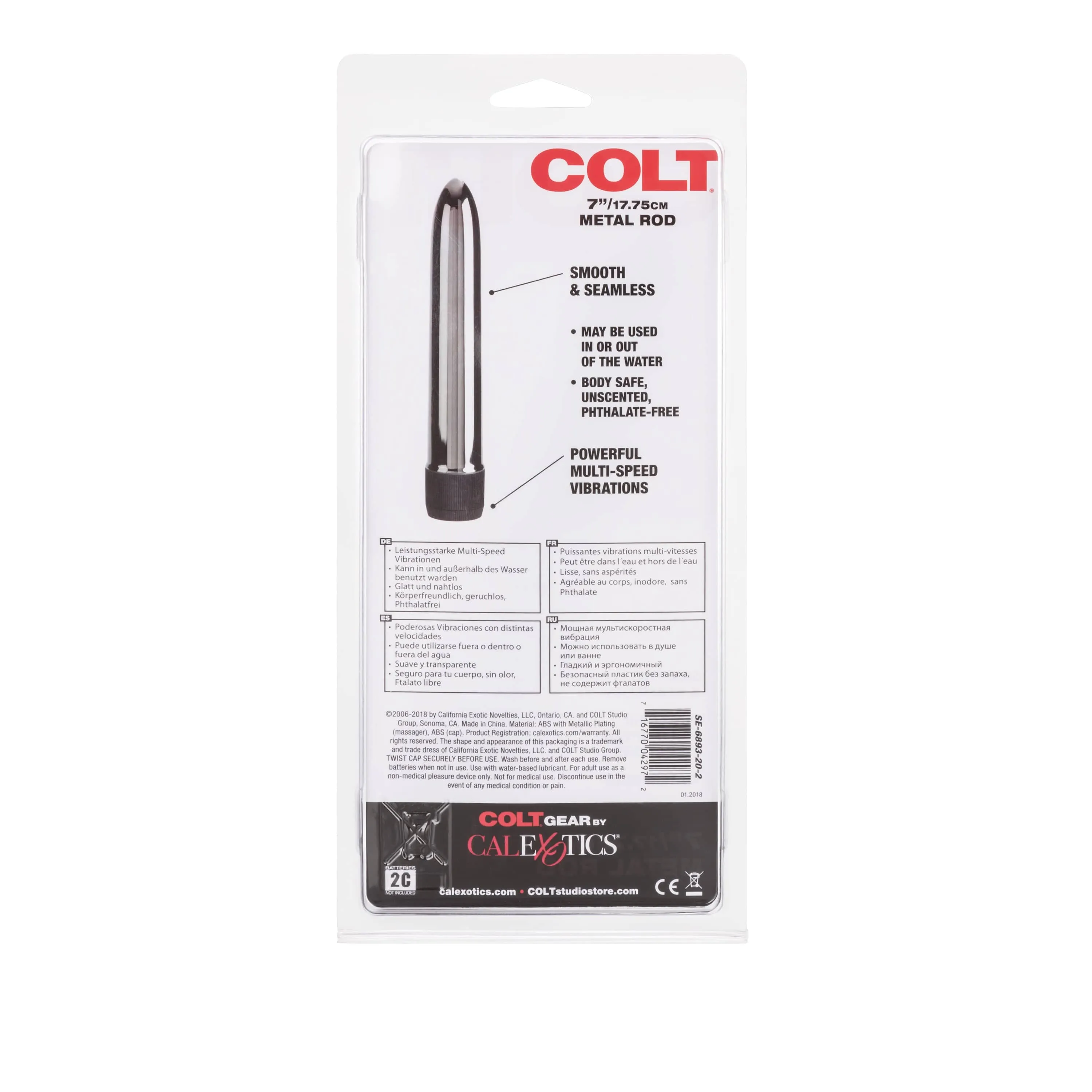 California Exotics - COLT Metal Rod Vibrator