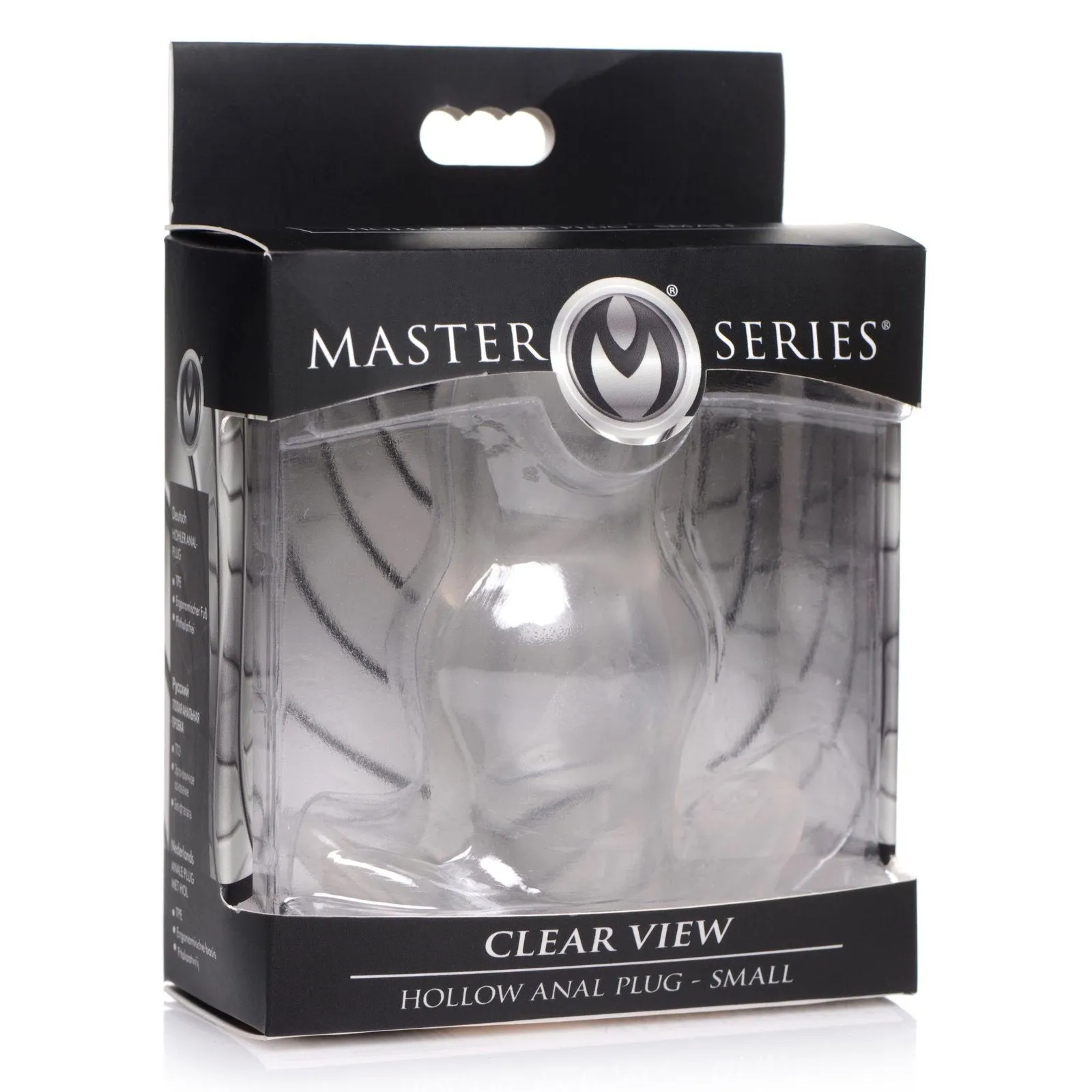 Clear View Hollow Anal Plug
