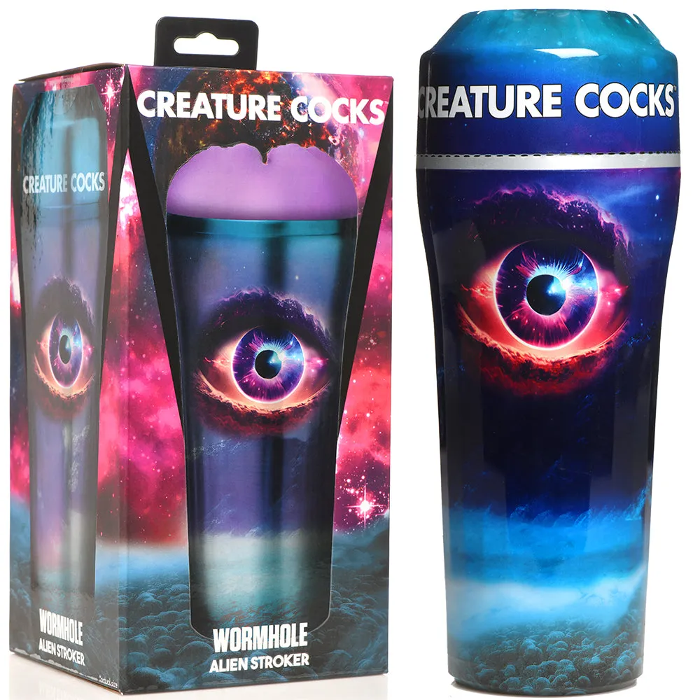 Creature Cocks Wormhole Alien 3D Stroker Male Masturbator Pocket Pussy Sex Toy