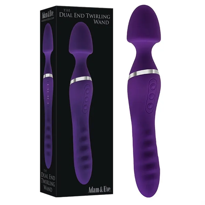 Dual End Twirling Wand Vibrator Adam & Eve