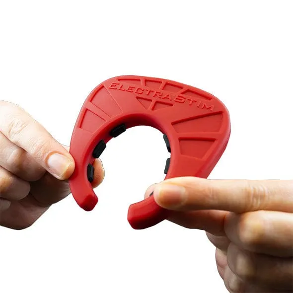 ElectraStim - Electro Stimulation Silicone Fusion Viper Cock Shield (Red)