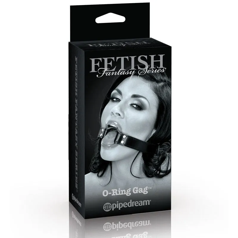 Fetish Fantasy Series Limited Edition Adjustable O-Ring Gag Black