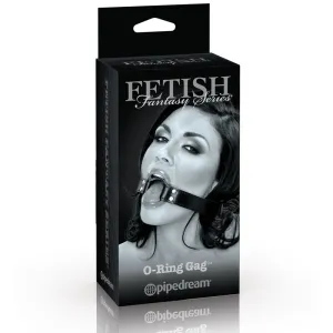 Fetish Fantasy Series Limited Edition Adjustable O-Ring Gag Black