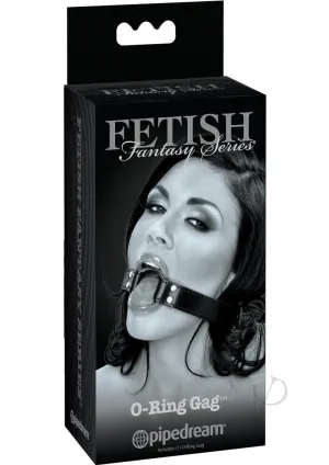 Ffle O-ring Gag Black
