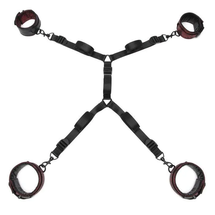 Fifty Shades of Grey - Sweet Anticipation Under Mattress Restraint Set BDSM (Red)