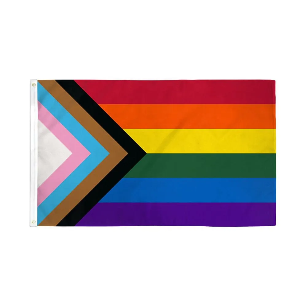 Flags Importer 2' x 3' Progress Pride Flag