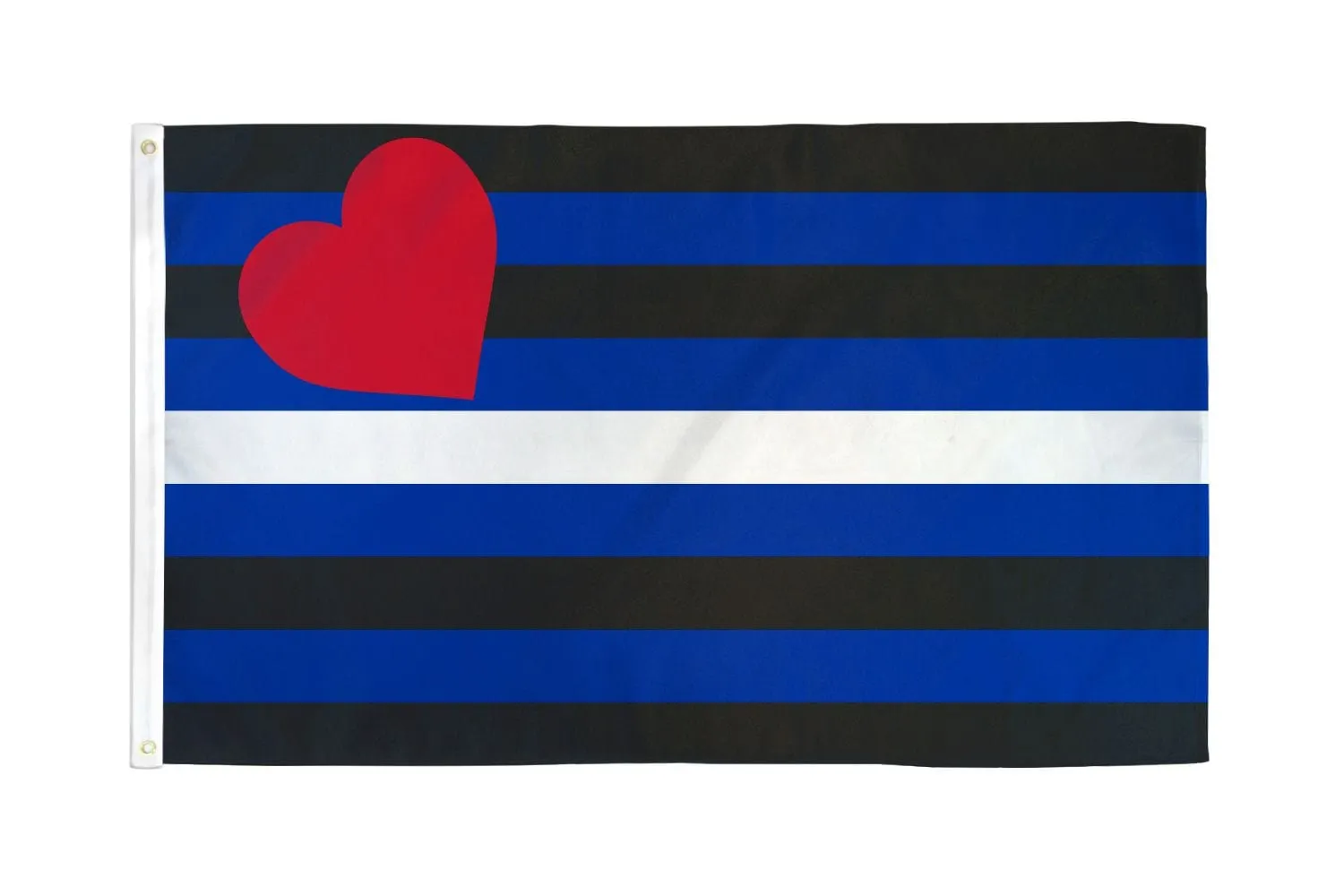Flags Importer 3' x 5' Leather Pride Flag