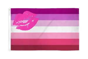 Flags Importer 3' x 5' Lipstick Lesbian Pride Flag