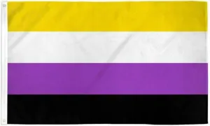 Flags Importer 3' x 5' Non-Binary Pride Flag
