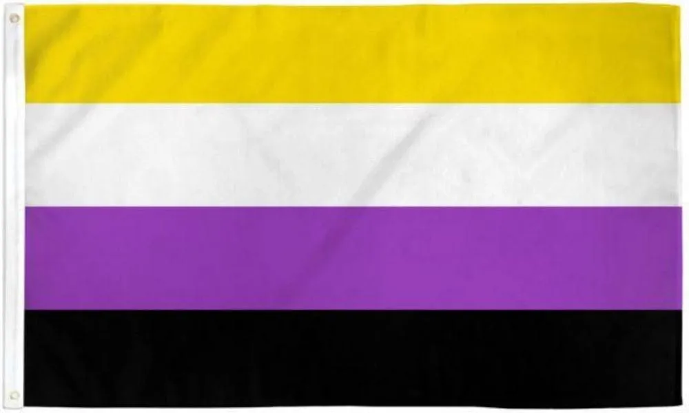 Flags Importer 3' x 5' Non-Binary Pride Flag