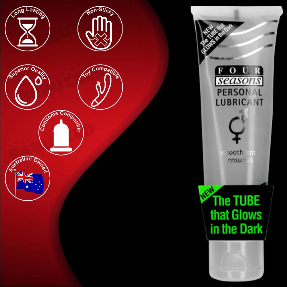 Four Seasons Glow N Dark Lube  Tube 100ml
