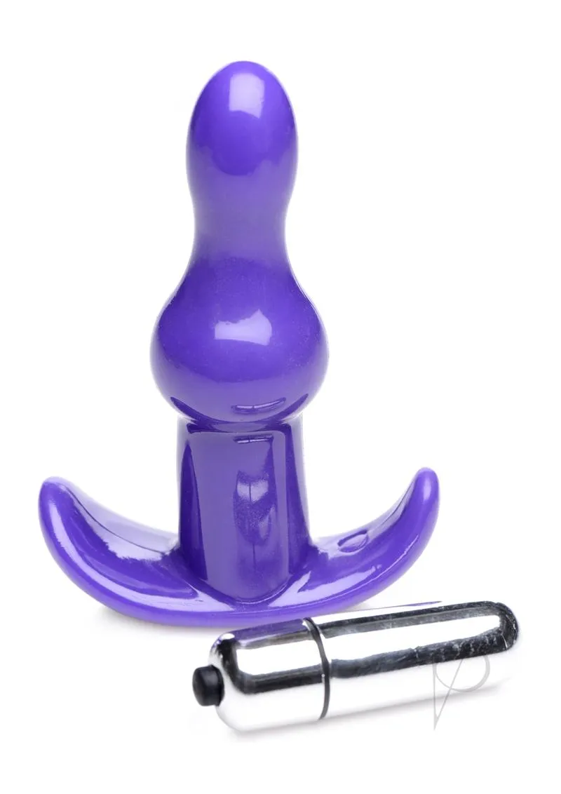 Frisky Rolling Purple Bumpy Anal Plug