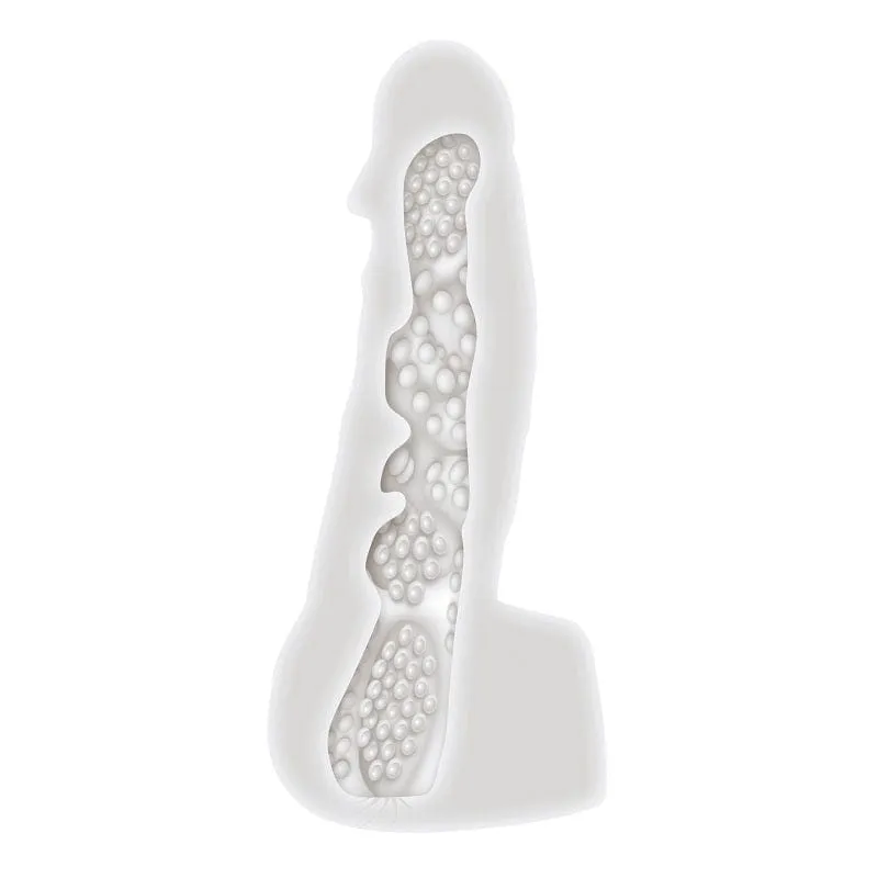 Gender X Stroke & Poke Stroker with Cock Ring