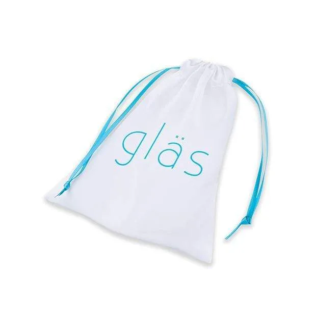 Glas - Bling Bling Glass Butt Plug 3.5 (Clear)