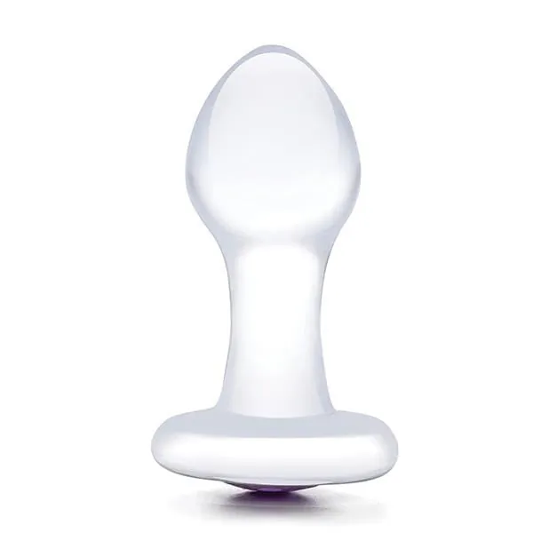Glas - Bling Bling Glass Butt Plug 3.5 (Clear)