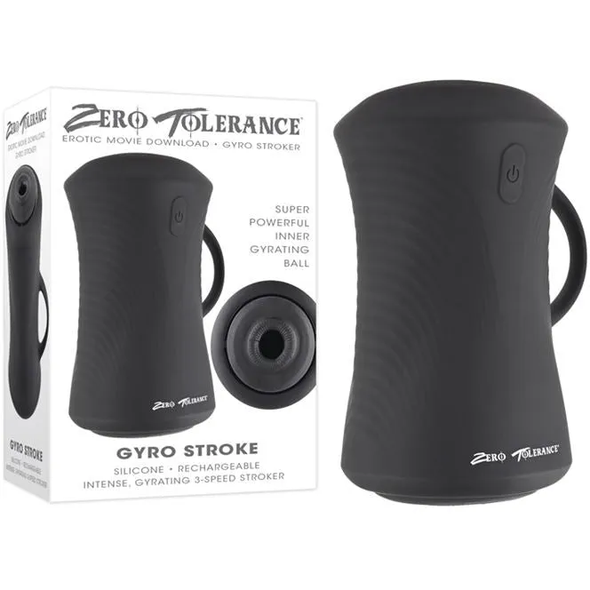 Gyro Stroke Vibrating Masturbator by Zero Tolerance