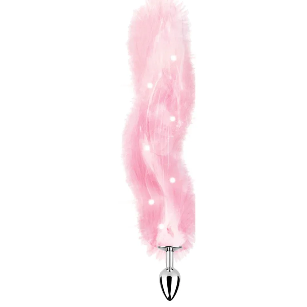Hott Products Light-Up Foxy Tail Plug