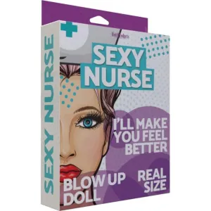 Hott Products Sexy Nurse Blow Up Doll