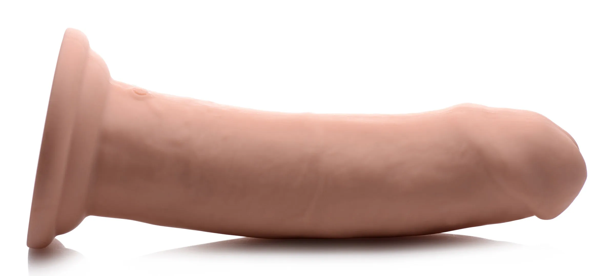 Inflatable And Vibrating Remote Control Silicone Dildo