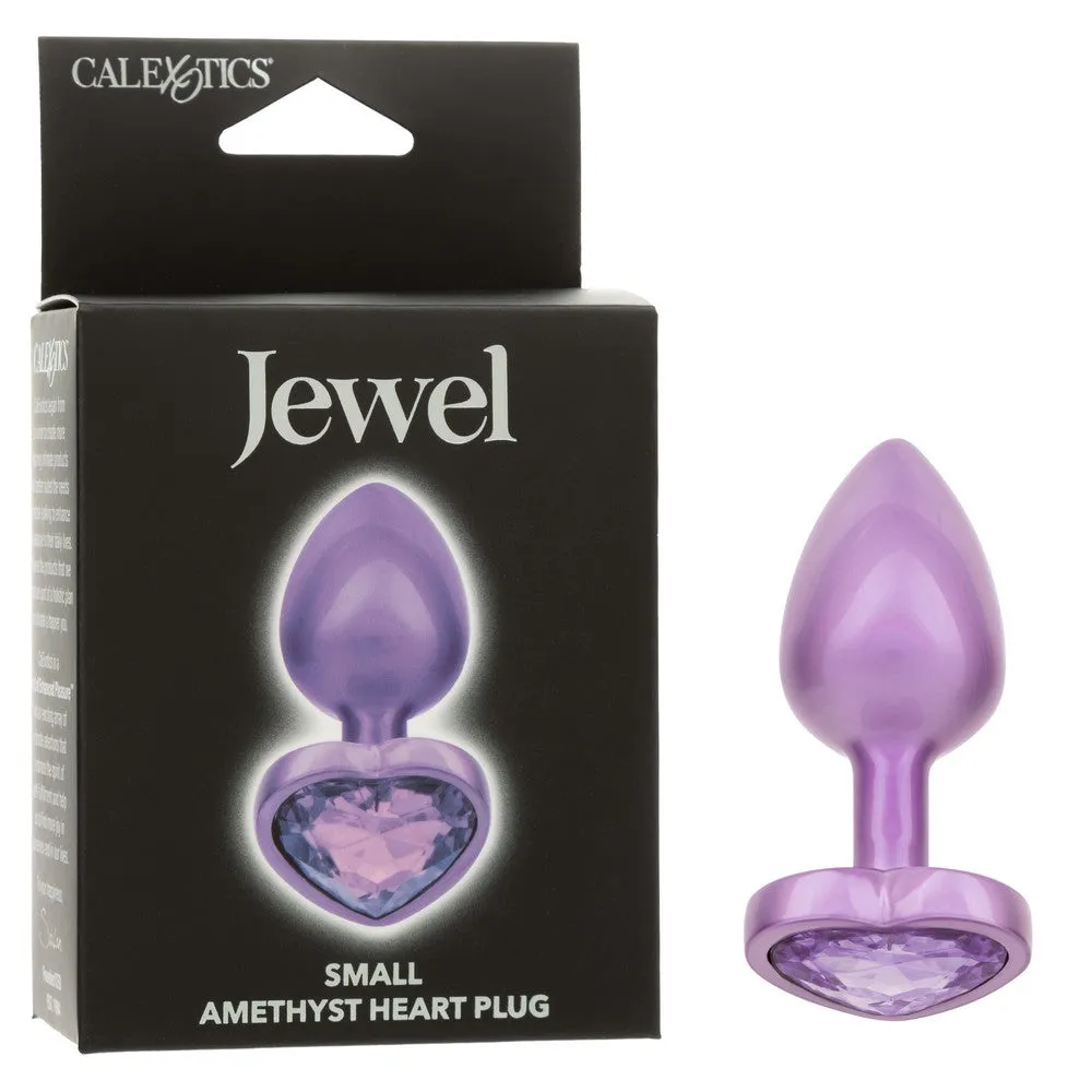 Jewel Heart Anal Plug Small by Cal Exotics