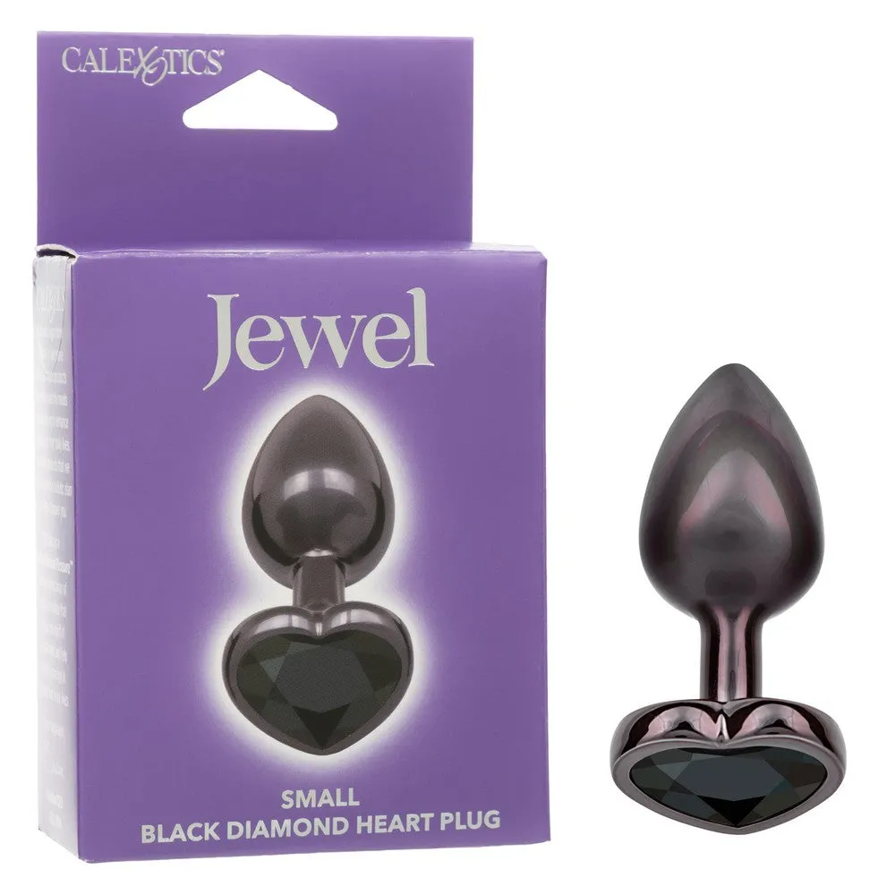 Jewel Heart Anal Plug Small by Cal Exotics