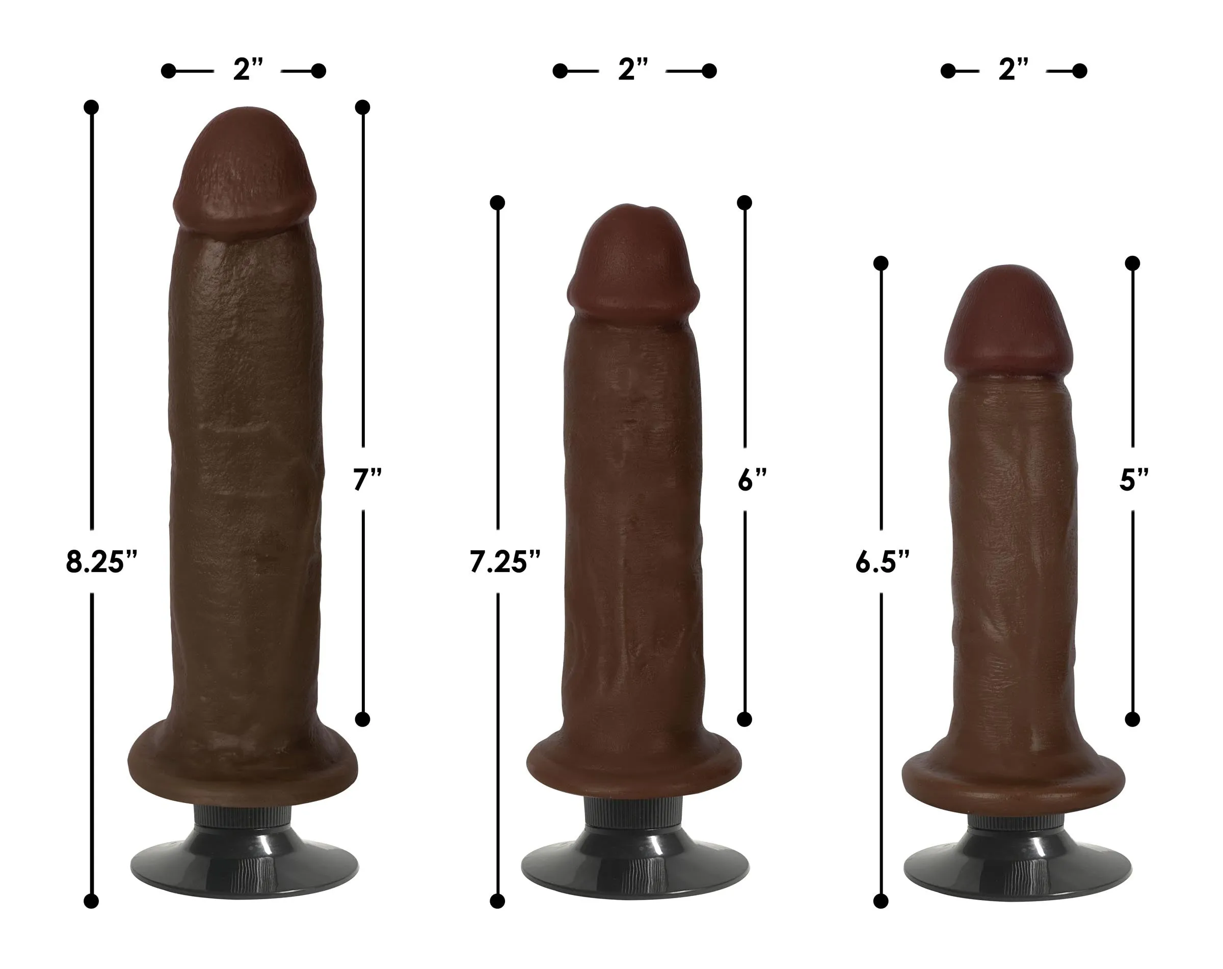 Jock Dark Vibrating Dildo