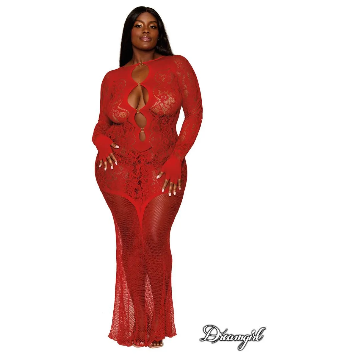 Lace Gown by Dreamgirl