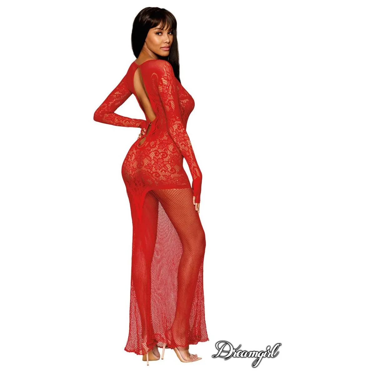 Lace Gown by Dreamgirl