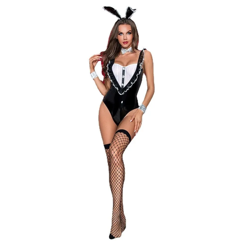 Lady Bunny Uniform Temptation Erotic Prop Cosplay