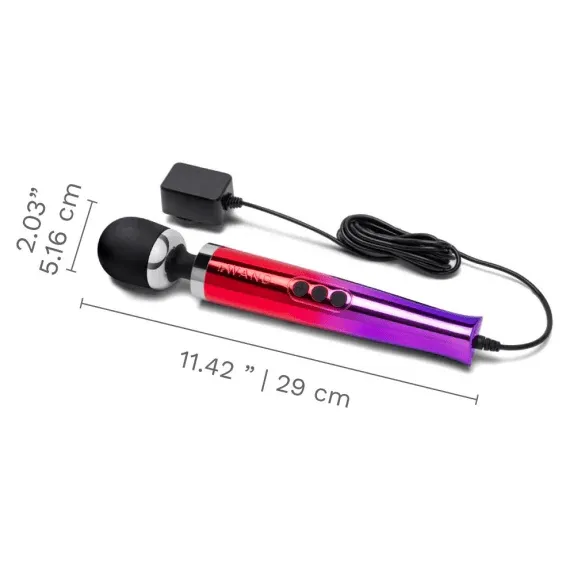 Le Wand Die Cast Plug-In Vibrating Massager