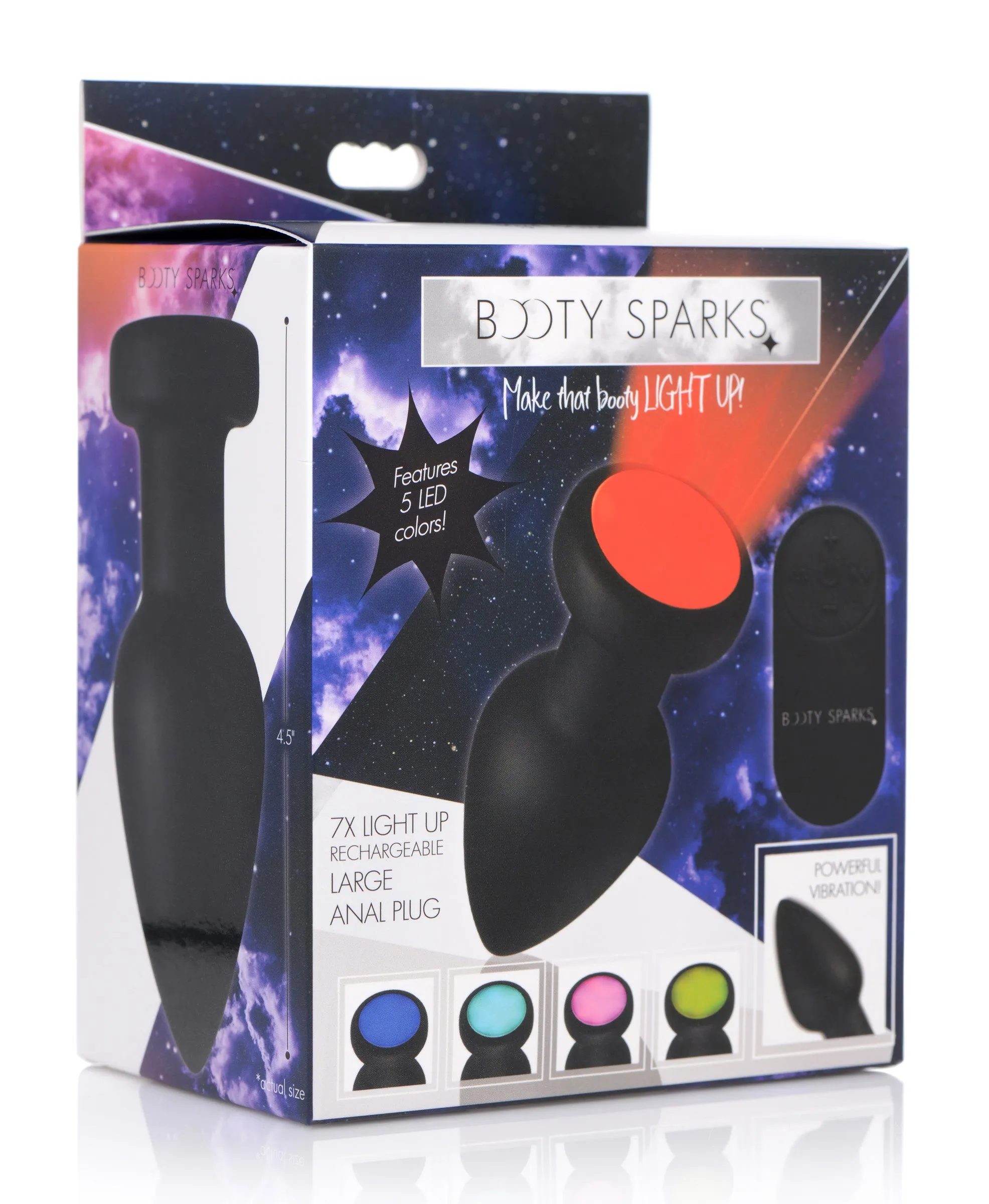 Light Up Rechargeable Anal Plug