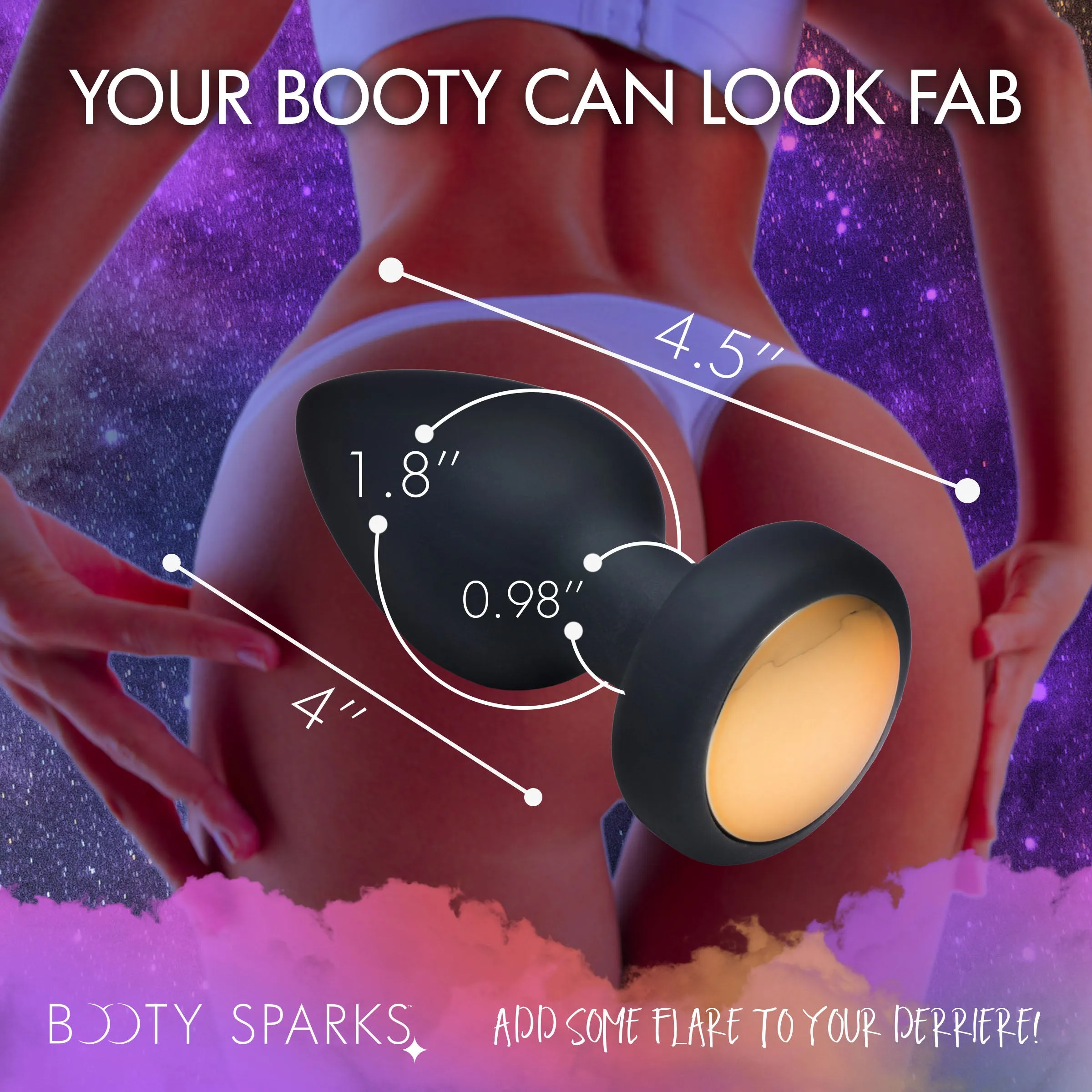 Light Up Rechargeable Anal Plug