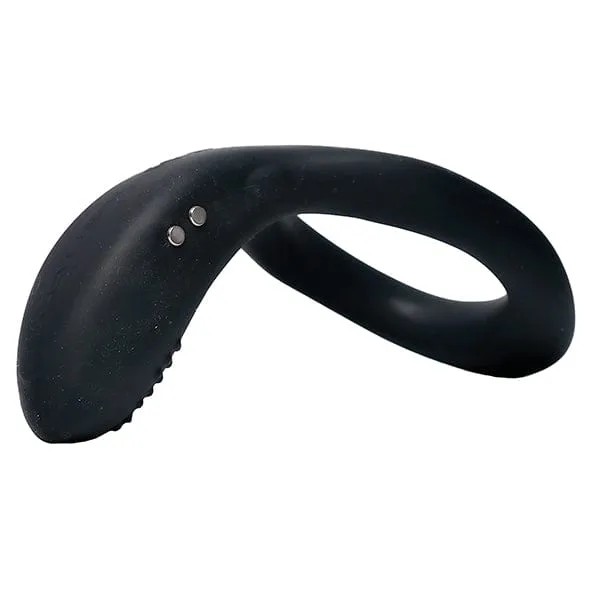 Lovense - Diamo App-Controlled Vibrating Silicone Cock Ring (Black)