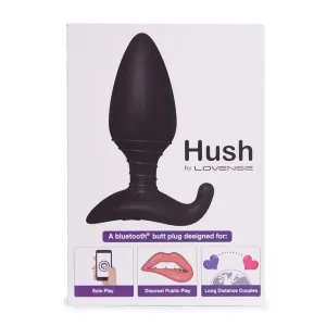 Lovense Hush 1.75 Bluetooth Vibrating Butt Plug