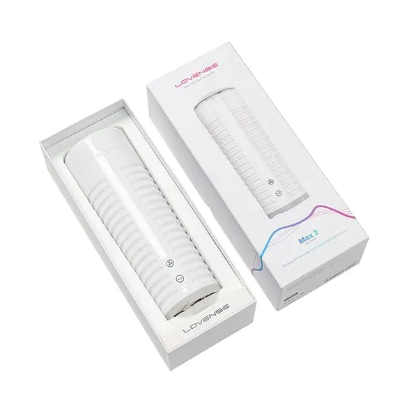 Lovense - Max 2 App-Controlled Male Masturbator (White)