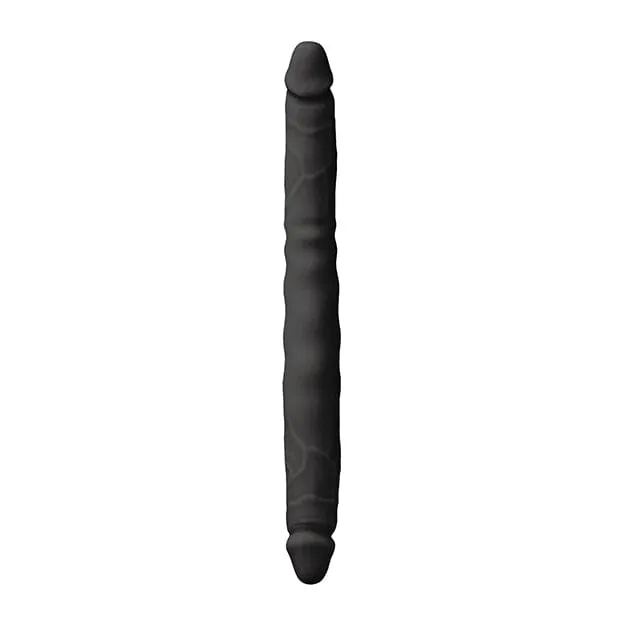 NS Novelties - Colours Silicone Double Pleasures Dildo 12 (Black)