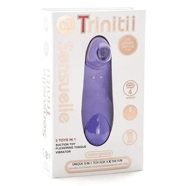 Nu Sensuelle - Triple Action Trinitii Tongue Flickering Clitoral Vibrator