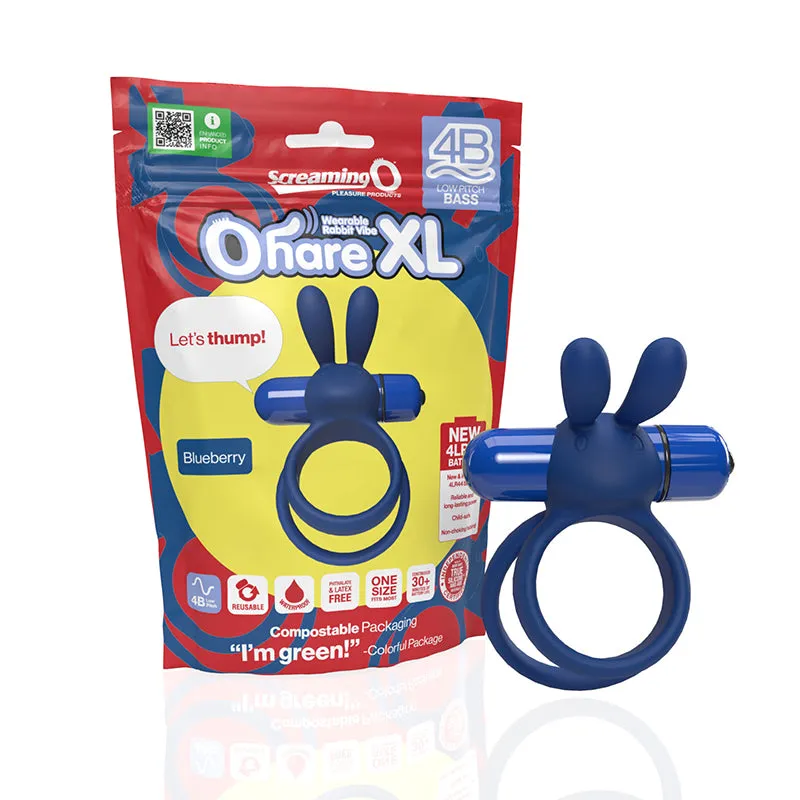 Ohare XL Vibrating Cock Ring by Screaming O