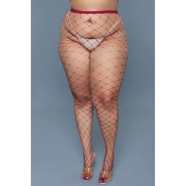 Oversized Fishnet Pantyhose by Be Wicked