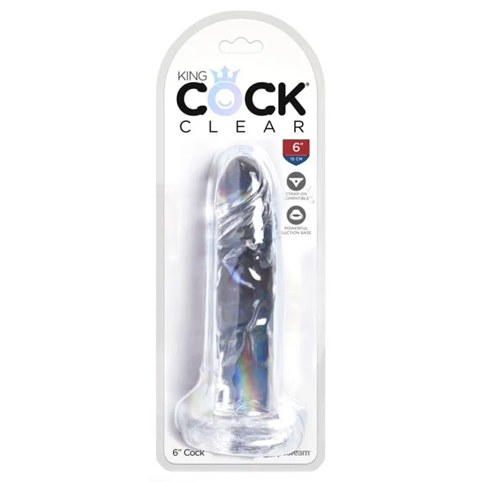 Pipedream Products King Cock Clear 6 Cock