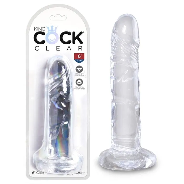 Pipedream Products King Cock Clear 6 Cock