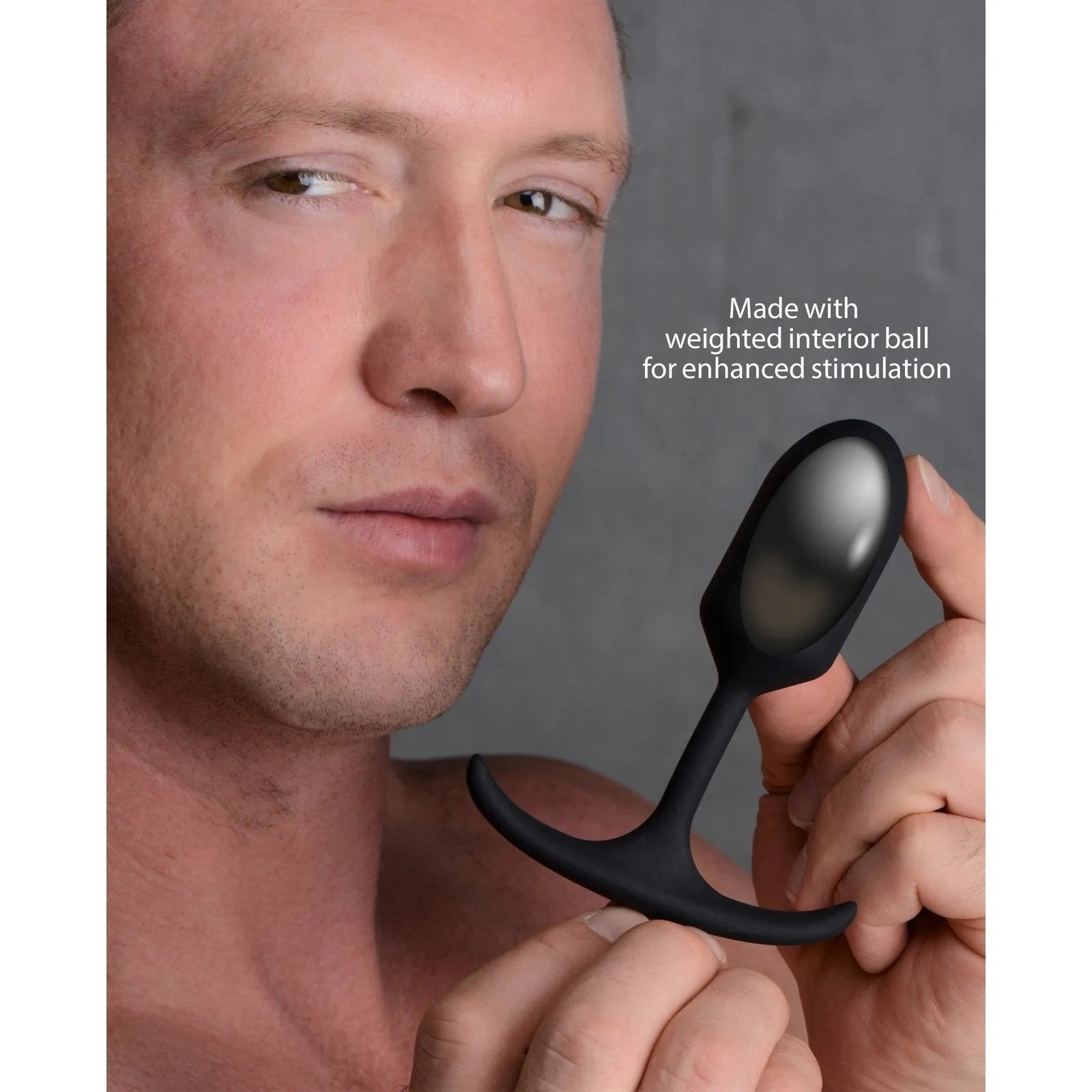 Premium Silicone Weighted Anal Plug