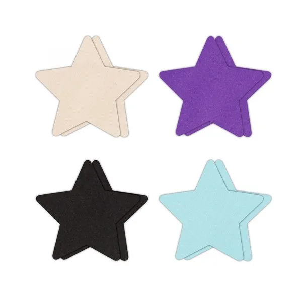 Pretty Pasties Star 4pk by NS Novelties