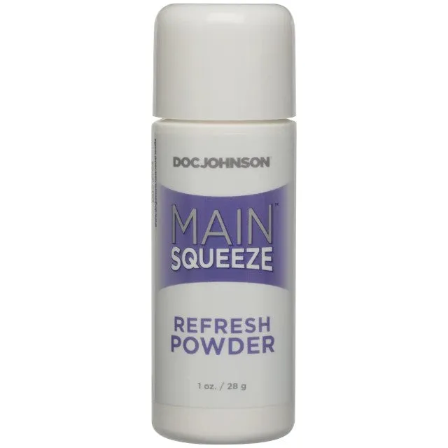 Pudră DOC JOHNSON Main Squeeze Refresh Powder. pentru întreținerea jucăriilor sexuale. 28 g